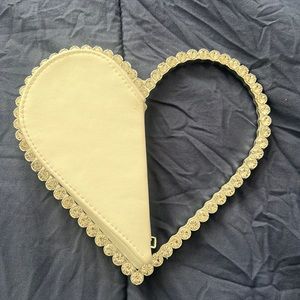 Heart shaped bag in good condition